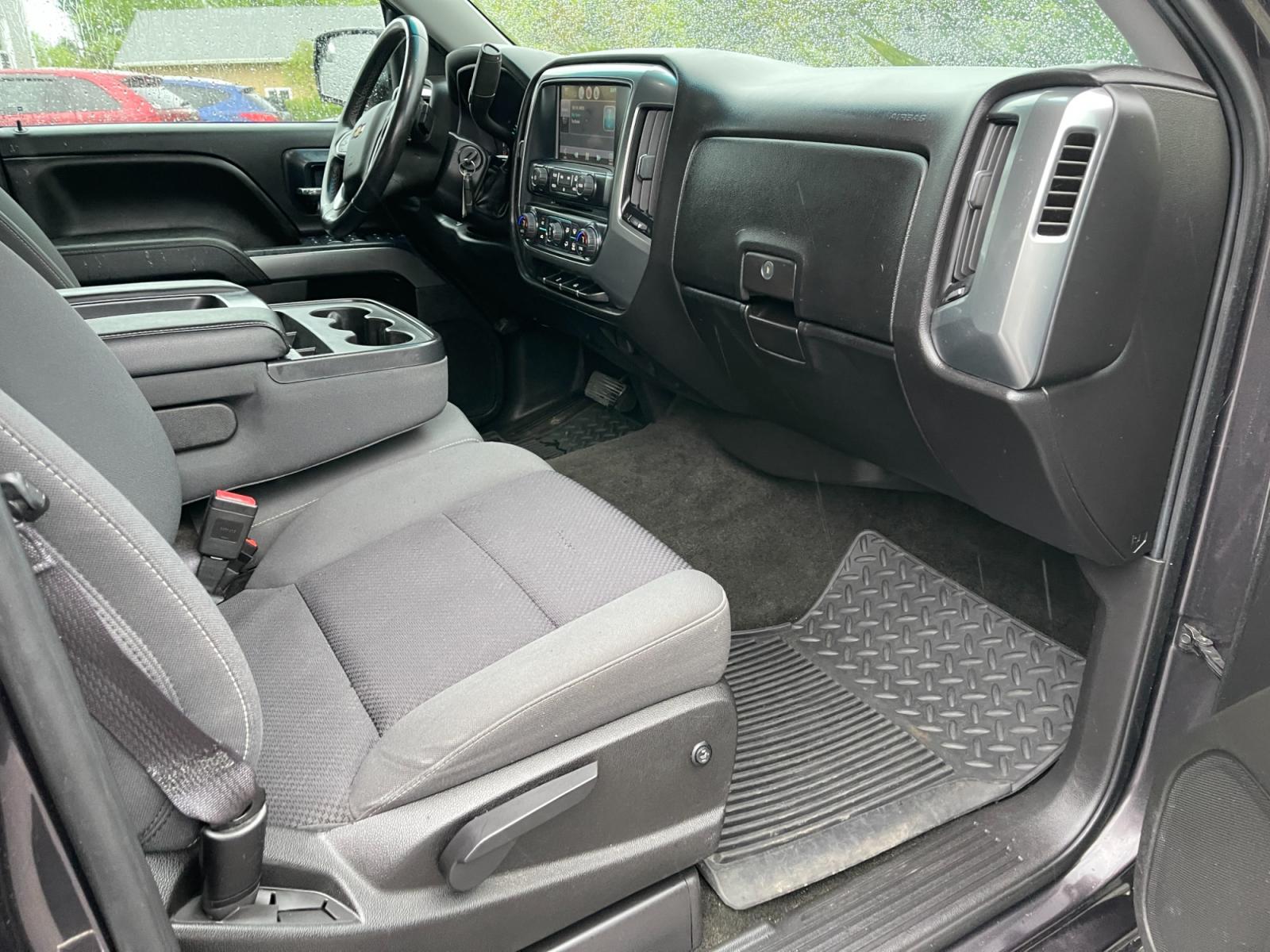 2014 Gray /Black Chevrolet Silverado 1500 LT Crew Cab 4WD (3GCUKREC7EG) with an 5.3L V8 OHV 16V engine, 6-Speed Automatic transmission, located at 11115 Chardon Rd. , Chardon, OH, 44024, (440) 214-9705, 41.580246, -81.241943 - This 2014 Chevrolet Silverado 1500 LT Crew Cab is a capable and well-equipped pickup truck. It's powered by a 5.3L Vortec V8 engine mated to a 6-speed automatic transmission with 3.42 gearing, delivering a robust 9,100-pound towing capacity. This particular model is lifted and rides on 33-inch all-t - Photo #39